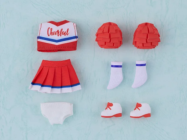 GOOD SMILE COMPANY Nendoroid Doll Outfit Set: Cheerleader (Red) - Figure Accessories