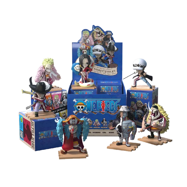 Mighty Jaxx Hidden Dissectibles: One Piece Series 4 (Warlords ed.)  (6pc per box) - ONE PIECE