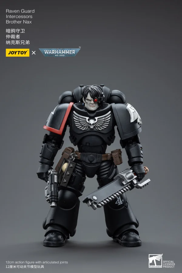JOYTOY Warhammer 40K-Raven Guard Intercessors Brother Nax - Warhammer 40K