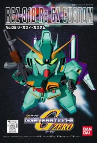 BANDAI HOBBY GG005 Re-GZ Custom - SD Gundam G Generation - photo 1