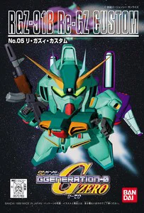 BANDAI HOBBY GG005 Re-GZ Custom - SD Gundam G Generation