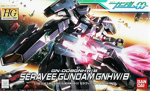 BANDAI HOBBY HG 1/144 #51 Seravee GNHW/B - Mobile Suit Gundam 00