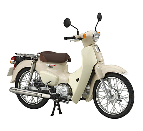 [B-NX-No8] 1/12 Honda Super Cub110 (Virgin Beige)