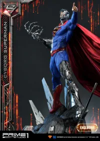 Prime 1 Studio Museum Masterline Superman (Comics) Cyborg Superman EX Version - DC Comics - photo 40
