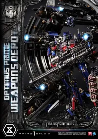 Prime 1 Studio Museum Masterline Transformers: Dark of the Moon (Film) Optimus Prime Weapons Depot - Transformers - photo 24
