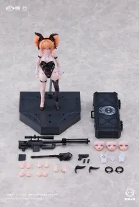 GOOD SMILE COMPANY Sniper Leoni 1/12 Scale Articulated Figure - BUNNY RAPID ACTION SQUAD - photo 5