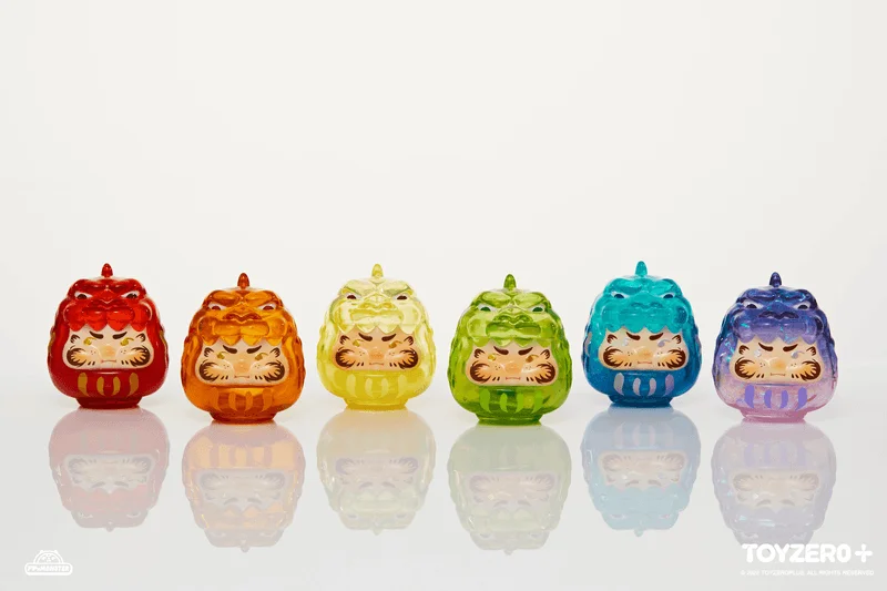 TOYZEROPLUS PP X MONSTER Rainbow Daruma Blind Box - PP X Monster