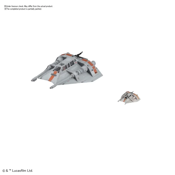 BANDAI HOBBY 1/48 & 1/144 Snow Speeder Set - Star Wars
