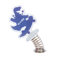 Gal & Dino Rocking Acrylic Stand Skateboarding 5