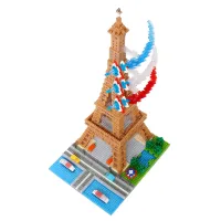 Kawada Eiffel Tower Deluxe Edition - Nanoblock - photo 5