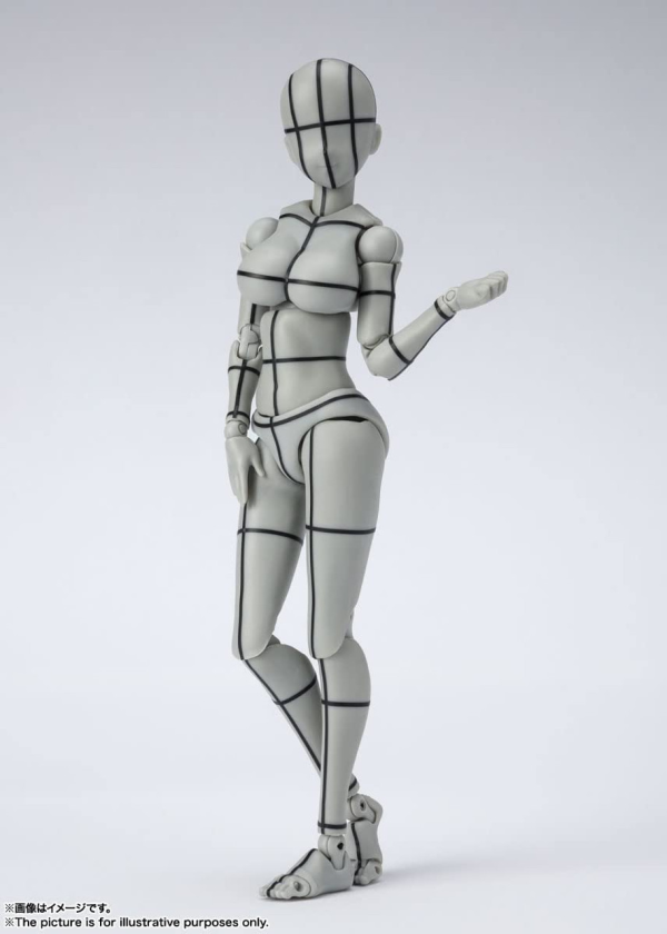 Body Chan -Kentaro Yabuki- Wire Frame (Gray Color Ver.) , Bandai Spirits S.H Figuarts