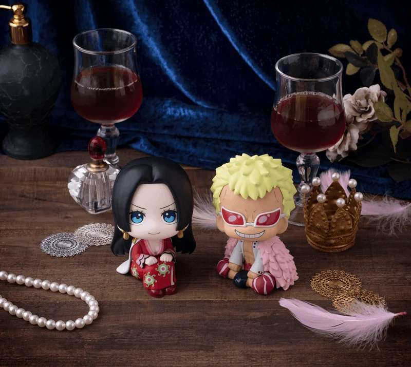 MegaHouse Lookup ONE PIECE Boa Hancock & Donquixote Doflamingo set【with gift】 - ONE PIECE
