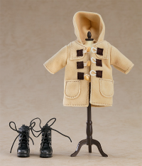 Nendoroid Doll Warm Clothing Set: Boots &amp; Duffle Coat (Beige) 1
