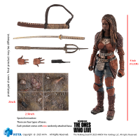 Exquisite Mini Series 1/18 Scale The Walking Dead Michonne Action Figure 15