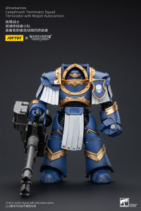 Ultramarines Cataphractii Terminator Squad Terminator with Reaper Autocannon 1