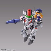 VF-25F MESSIAH VALKYRIE (ALTO USE) with SHERYL Macross Frontier, Bandai Spirits Tiny Session 3