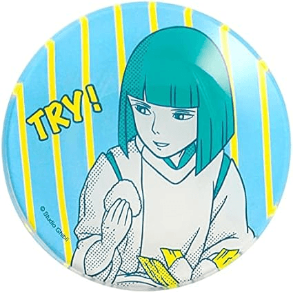 "Yummy" Mini Glass Plate Collection (Spirited Away - Haku & Musubi) "Spirited Away" (Box/6)