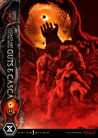 Prime 1 Studio Legacy Art "Kentaro Miura"  Berserk  Guts & Casca  Bonus Version - Berserk - photo 11