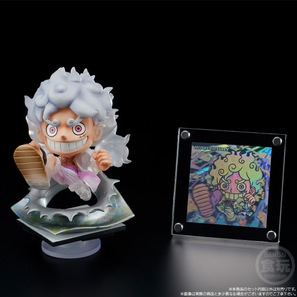 One Piece Niformation Tsukuru Figure Monkey D. Luffy "One Piece", Bandai Shokugan Niformation