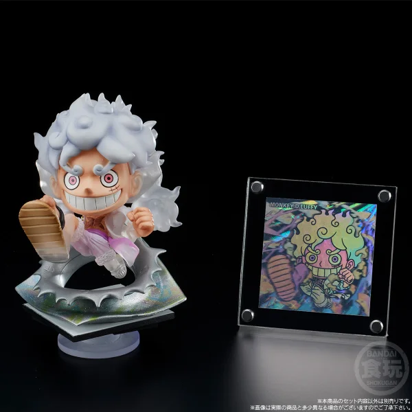 BANDAI One Piece Niformation Tsukuru Figure Monkey D. Luffy "One Piece", Bandai Shokugan Niformation - ONE PIECE