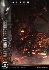 Museum Masterline XL Alien: Romulus Scorched Xenomorph Deluxe Bonus Version 52
