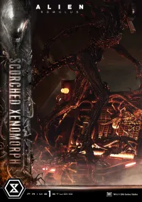 Prime 1 Studio Museum Masterline XL Alien: Romulus Scorched Xenomorph Deluxe Bonus Version - Alien (Movie Franchise) - photo 52