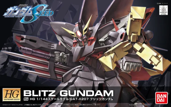 BANDAI HOBBY HG 1/144 R04 Blitz Gundam - Mobile Suit Gundam SEED