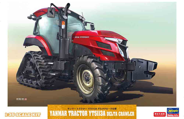1/35  YANMAR TRACTOR YT5113A DELTA CRAWLER