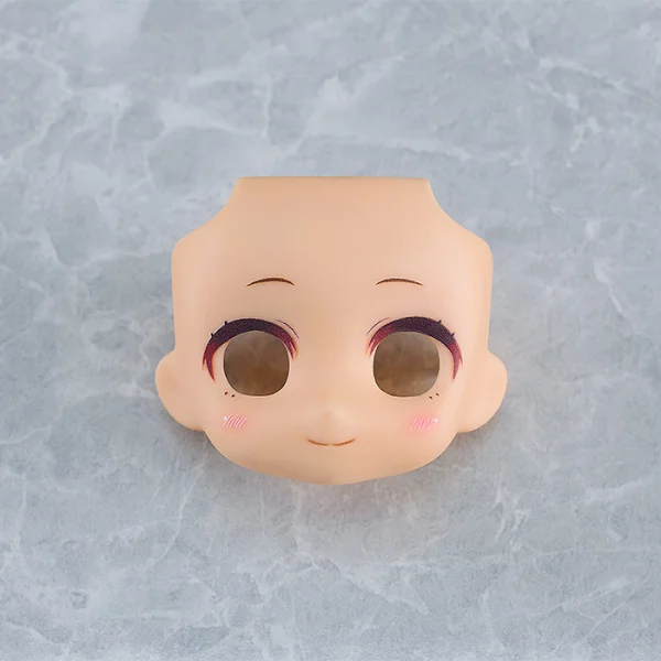 GOOD SMILE COMPANY Nendoroid Doll Customizable Face Plate 03 (Peach) - Figure Accessories