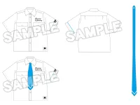 GOOD SMILE COMPANY C&C Motif Work Shirt - Blue Archive - photo 2