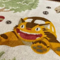 Marushin Totoro at Catbus Station Mini Towel - Studio Ghibli - photo 3