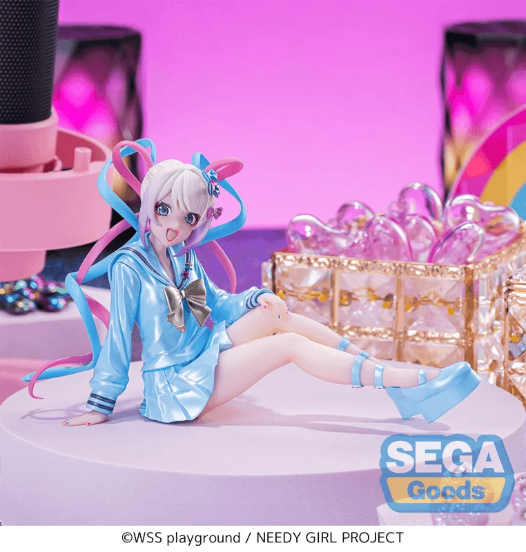 SEGA Anime "NEEDY GIRL OVERDOSE" PM Perching Figure "OMGkawaiiAngel" - NEEDY STREAMER OVERLOAD