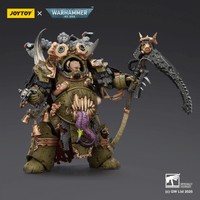 Death Guard Deathshroud Terminator Champion with Manreaper and Plaguespurter Gauntlets 13