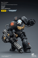 Black Templars Terminator 3 with Power Fist and Assault Cannon 18