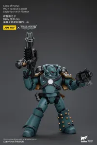JOYTOY Sons of Horus MKIV Tactical Squad Legionary with Flamer - Warhammer 40K - photo 4