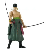 BANDAI Roronoa Zoro Three Sword Style One Piece, BNTCA Anime Heroes - ONE PIECE - photo 1