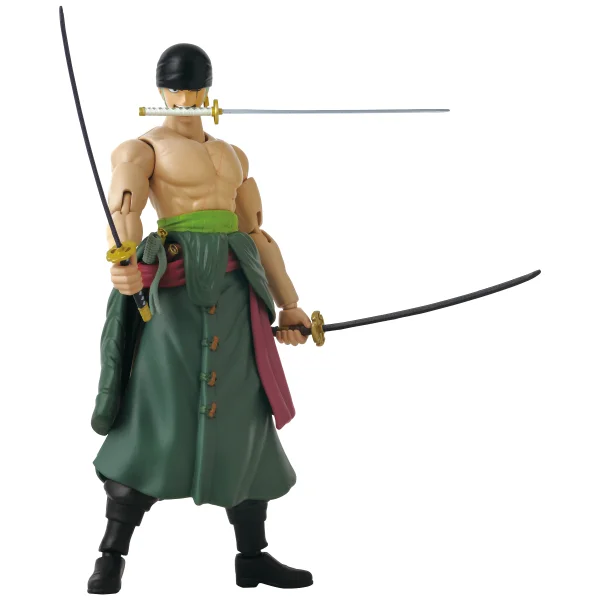 BANDAI Roronoa Zoro Three Sword Style One Piece, BNTCA Anime Heroes - ONE PIECE