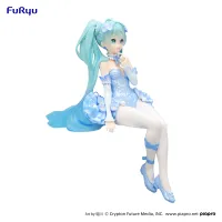 FuRyu Hatsune Miku　Noodle Stopper Figure -Flower Fairy Nemophila Pail Blue Color ver.- - Hatsune Miku - photo 9