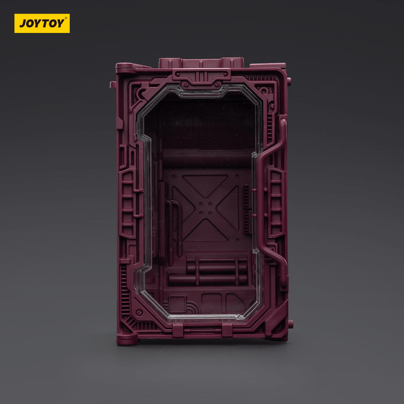 Individual Soldier Hangar Display Case - Stellar Purple C