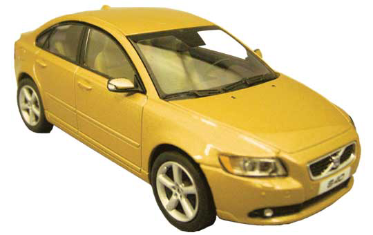 MOTORART DIECAST MINIATURE CAR: 1/43 1/43 Volvo S40 Matte Gold