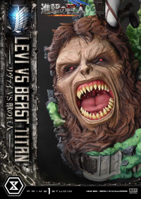 Ultimate Premium Masterline  TV animation Attack On Titan  Levi versus Beast Titan 54