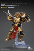 Blood Angels Sanguinary Guard 2 with Angelus Boltgun and Encarmine Spear 3