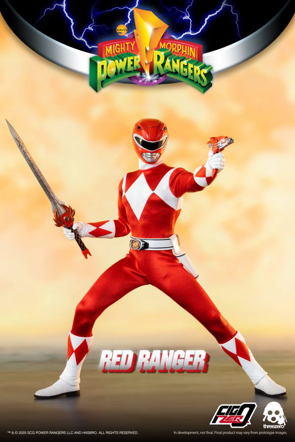 Mighty Morphin Power Rangers - FigZero 1/6 Red Ranger
