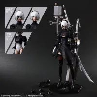 SQUARE ENIX NieR:Automata® PLAY ARTS KAI™ ACTION FIGURE 2B (YoRHa No. 2 Type B) Deluxe Ver. - NieR:Automata - photo 11