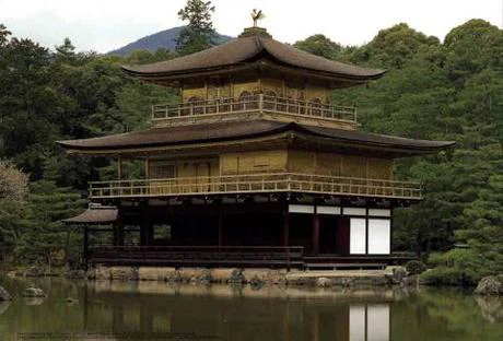 Fujimi [Temple-4] 1/100 Rokuon-ji Kinkaku-ji "World Culture Heritage" - Scale Kits