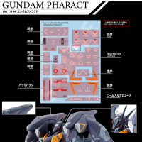 GUNDAM DECAL134 MOBILE SUIT GUNDAM THE WITCH FROM MERCURY MULTIUSE 2 4
