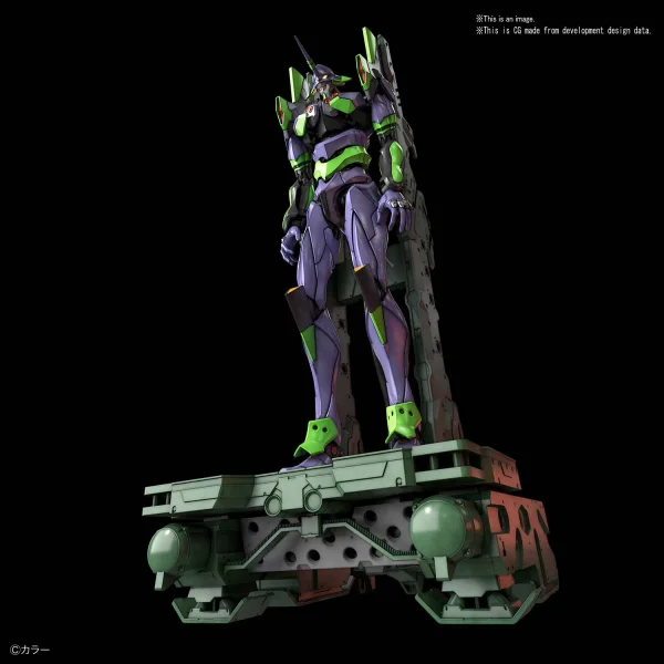 BANDAI HOBBY RG EVANGELION UNIT-01 DX TRANSPORT PLATFORM SET - Neon Genesis Evangelion