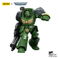 Salamanders Terminator 3 with Power Fist and Assault Cannon 9