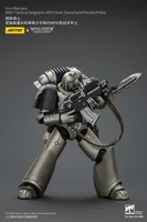 JOYTOY Iron Warriors MKVI Tactical Sergeant with Power Sword and Plasma Pistol - Warhammer 40K - photo 6