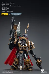 JOYTOY Chaos Space Marines Black Legion Chaos Lord in Terminator Armour - Warhammer 40K - photo 7